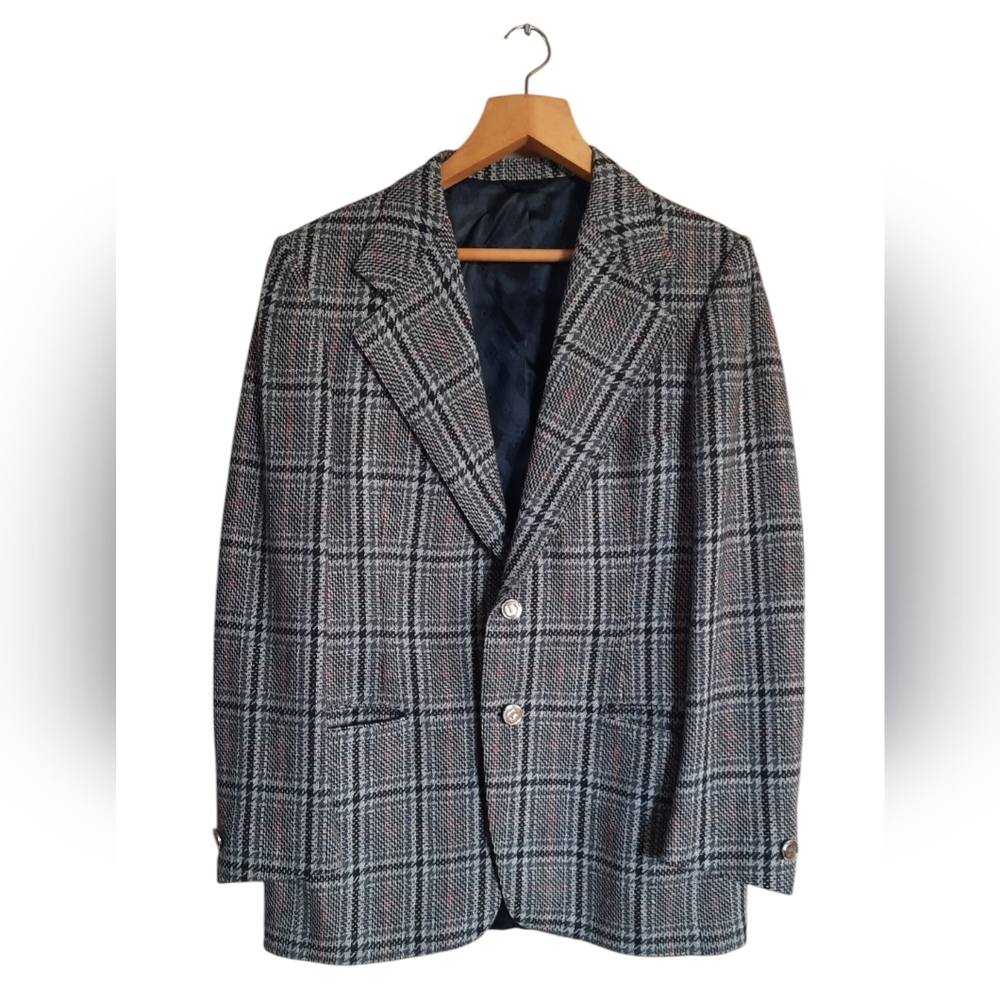 Vintage Tweed Cashmere Blazer